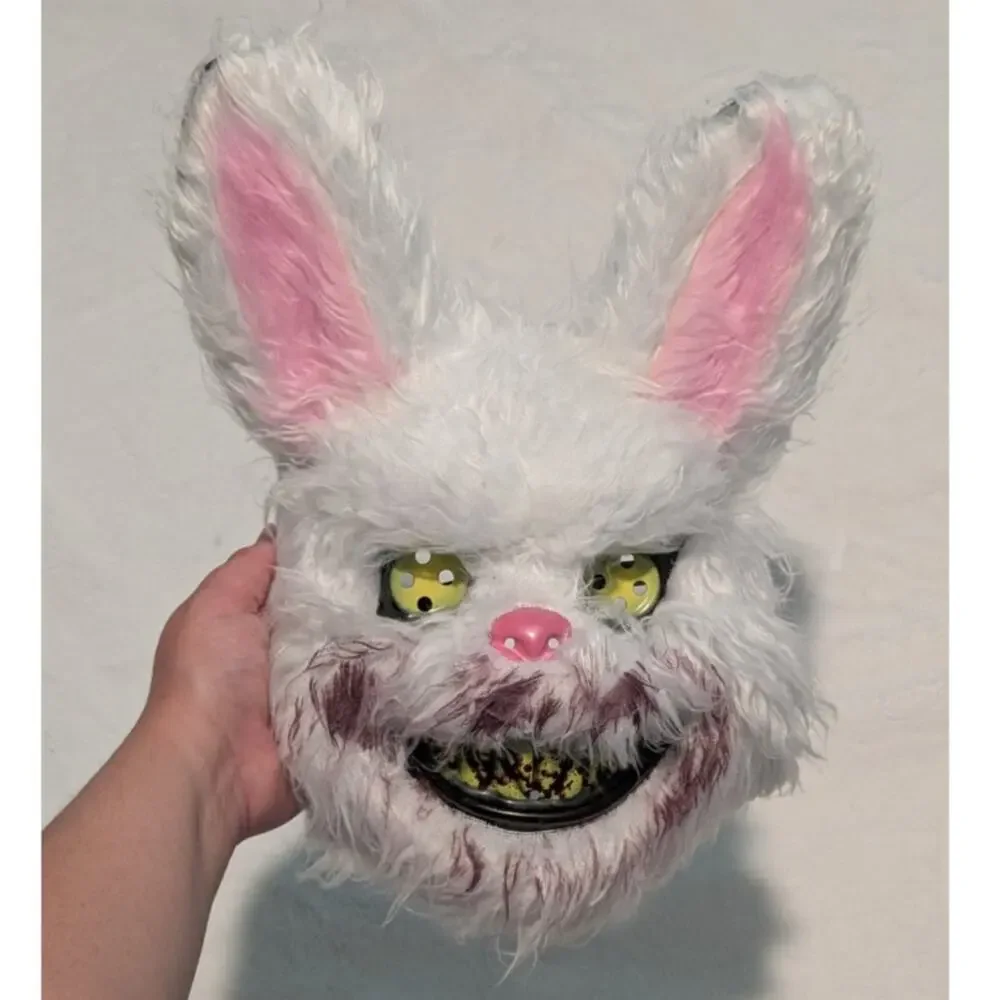Scary Rabbit Halloween Costume Mask
